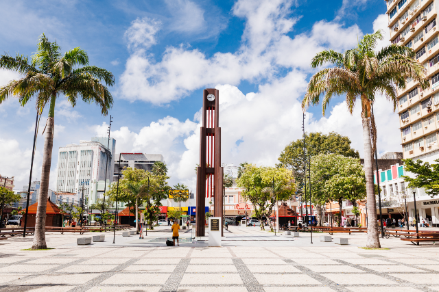 ft_260406_pracadoferreira2_gr A Praça do Ferreira, no Centro, é um dos ícones de Fortaleza (Foto: Guilherme Silva/Ribamar Neto/UFC)