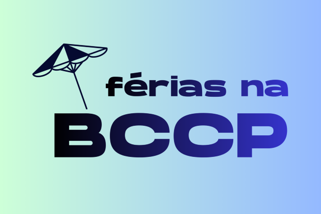 Logomarca do projeto Férias na BCCP