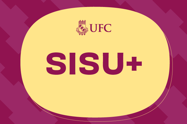 Logo do Sisu+ na UFC durante o defeso eleitoral